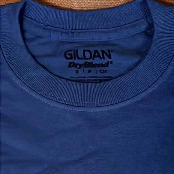 NWOT Blue “I Pooped Today!” tee, S - Picture 4 of 6